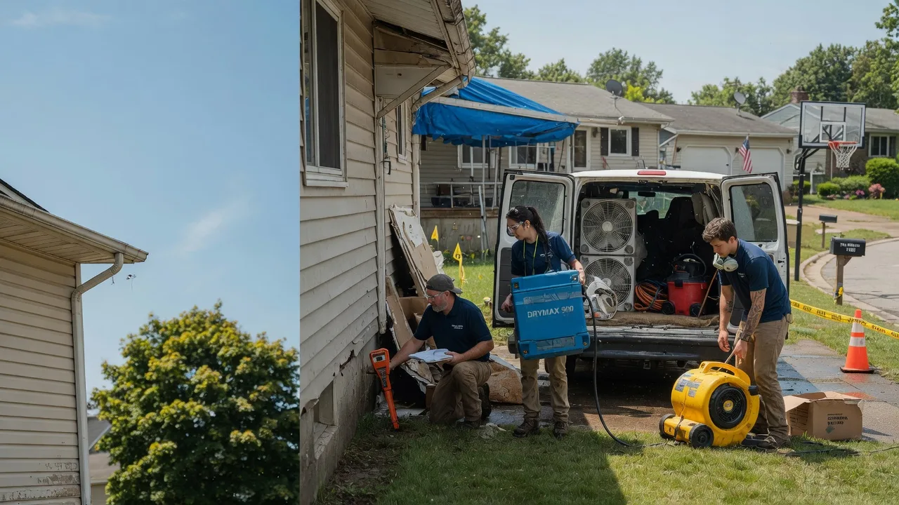 Ceiling Leak Cleanup in South Dayton, NY near me